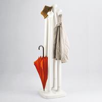 Kalimera free-standing coat stand - white 2